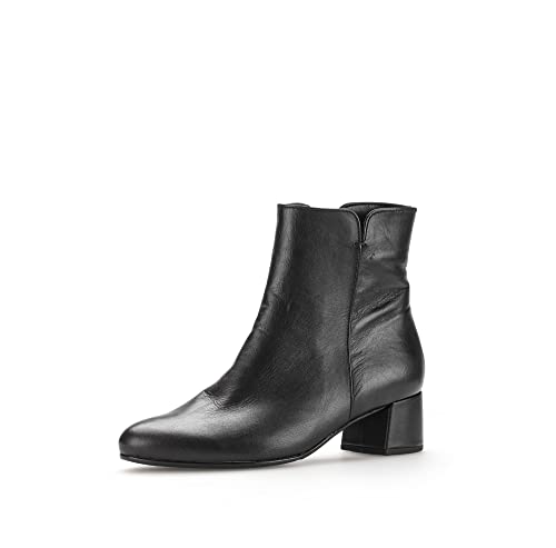 Gabor Damen Ankle Boots, Frauen Stiefeletten,Best Fitting,uebergangsstiefel,knöchelhoch,reißverschluss,Stiefel,Bootee,schwarz,37.5 EU / 4.5 UK von Gabor