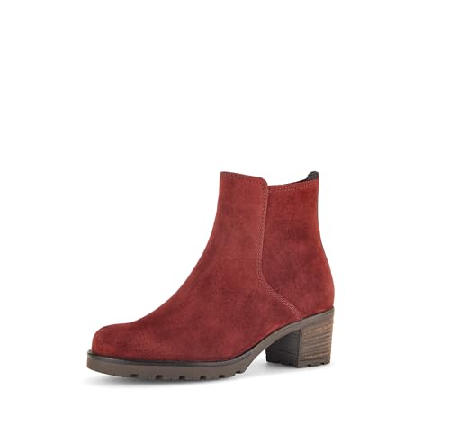 Gabor Damen Ankle Boots, Frauen Stiefeletten,Kurzstiefel,uebergangsschuhe,uebergangsstiefel,gefüttert,Stiefel,dk-Opera (Flausch),39 EU / 6 UK von Gabor