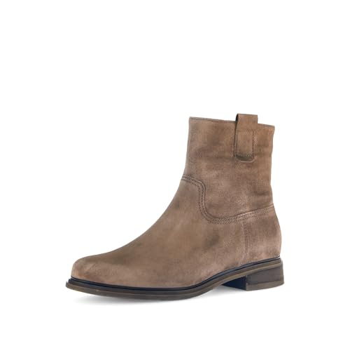 Gabor Damen Ankle Boots, Frauen Stiefeletten,Moderate Mehrweite (G),Winterstiefeletten,Booties,halbstiefel,nut (Flausch),40.5 EU / 7 UK von Gabor