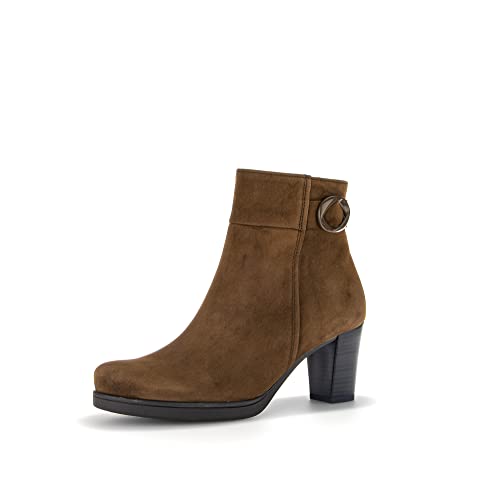 Gabor Damen Ankle Boots, Frauen Stiefeletten,Moderate Mehrweite (G),Booties,halbstiefel,Kurzstiefel,REH (Micro/Uni),37.5 EU / 4.5 UK von Gabor