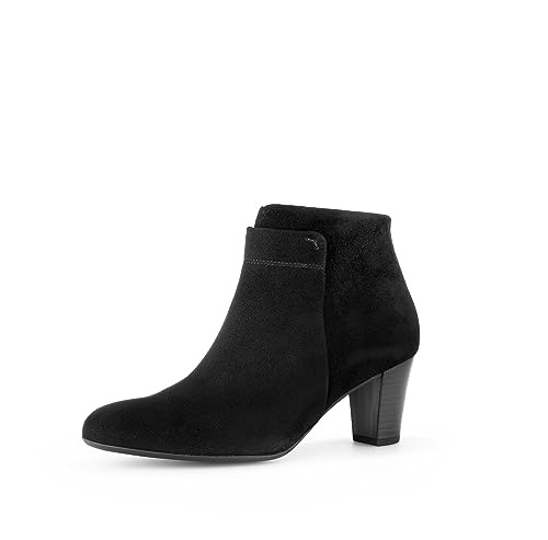 Gabor Damen Ankle Boots, Frauen Stiefeletten,Moderate Mehrweite (G),kurzstiefel,uebergangsschuhe,schwarz (Micro),38.5 EU / 5.5 UK von Gabor