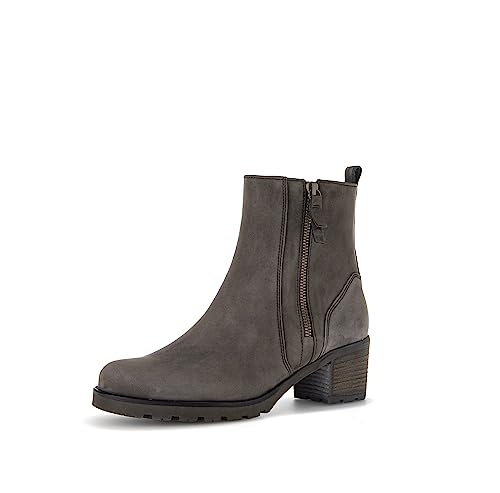 Gabor Damen Ankle Boots, Frauen Stiefeletten,Moderate Mehrweite (G),reißverschluss,Bootee,Booties,halbstiefel,Espresso (Micro),42.5 EU / 8.5 UK von Gabor