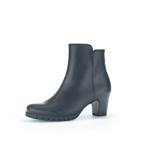 Gabor Damen Ankle Boots, Frauen Stiefeletten,Moderate Mehrweite (G),uebergangsstiefel,knöchelhoch,stiefel,schwarz (Micro),40 EU / 6.5 UK von Gabor