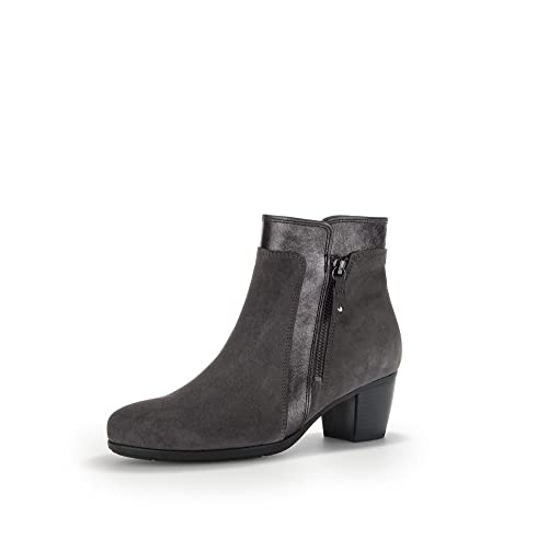 Gabor Damen Ankle Boots, Frauen Stiefeletten,Wechselfußbett,Best Fitting,bootee,booties,halbstiefel,kurzstiefel,soil/anthrazit,37.5 EU / 4.5 UK von Gabor