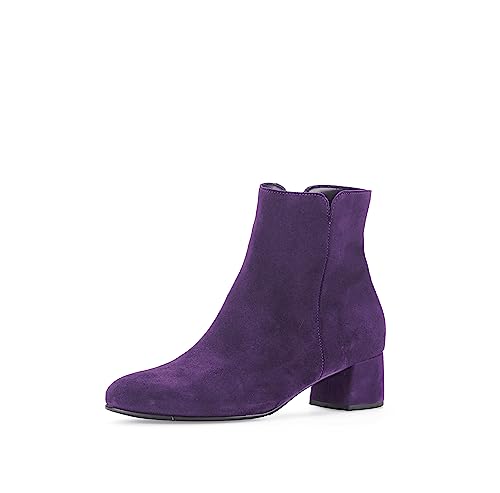 Gabor Damen Ankle Boots, Frauen Stiefeletten,Wechselfußbett,Best Fitting,booties,halbstiefel,kurzstiefel,uebergangsschuhe,purple,38 EU / 5 UK von Gabor