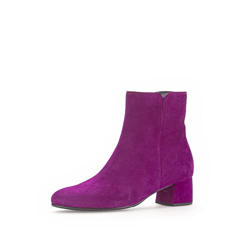 Gabor Damen Ankle Boots, Frauen Stiefeletten,Wechselfußbett,Best Fitting,knöchelhoch,reißverschluss,stiefel,bootee,orchid,37 EU / 4 UK von Gabor