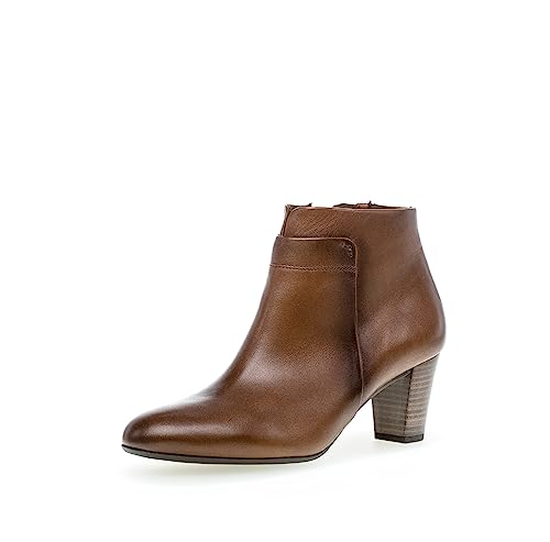 Gabor Damen Ankle Boots | Frauen Stiefeletten | Moderate Mehrweite (G) | uebergangsschuhe | uebergangsstiefel | Sattel/EF (Micro) | 40.5 EU - 7 UK von Gabor