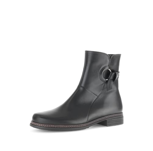 Gabor Damen Biker Boots, Frauen Stiefeletten,Best Fitting,uebergangsstiefel,Winterstiefeletten,Winterschuhe,schwarz (Ra.cogn.),40 EU / 6.5 UK von Gabor