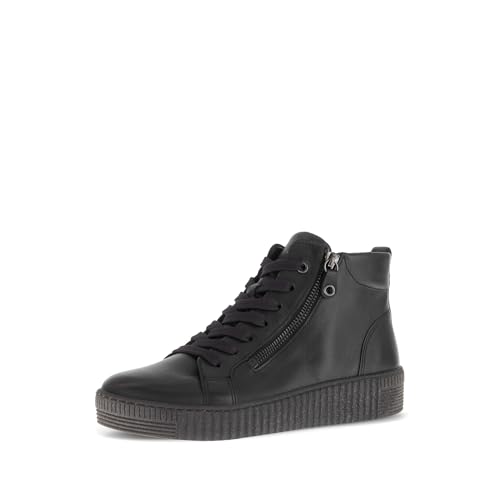 Gabor Damen Chelsea Boots, Frauen Stiefeletten,Best Fitting,halbstiefel,Kurzstiefel,uebergangsschuhe,schwarz (anthrazit),37.5 EU / 4.5 UK von Gabor