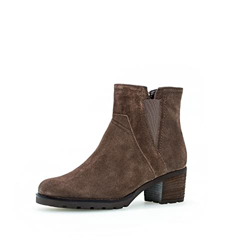 Gabor Damen Chelsea Boots, Frauen Stiefeletten,Moderate Mehrweite (G),halbstiefel,Kurzstiefel,uebergangsschuhe,Mohair (Mel.),41 EU / 7.5 UK von Gabor