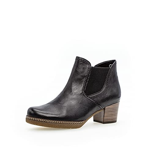 Gabor Damen Chelsea Boots, Frauen Stiefeletten,Wechselfußbett,Moderate Mehrweite (G),halbstiefel,Kurzstiefel,Ocean (S.n/Micro),38 EU / 5 UK von Gabor