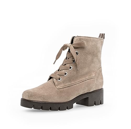 Gabor Damen Combat Boots, Frauen Stiefeletten,Wechselfußbett,Best Fitting,schnürstiefel,winterstiefel,warm,bootee,desert (mocca),35.5 EU / 3 UK von Gabor