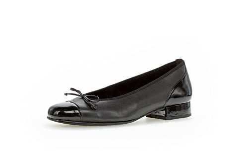 Gabor Damen Comfort Basic Geschlossene Ballerinas, Schwarz (schwarz 67) von Gabor