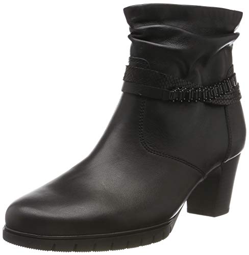 Gabor Damen Comfort Basic Stiefeletten, Schwarz (Schwarz (Micro) 57), 38 EU von Gabor