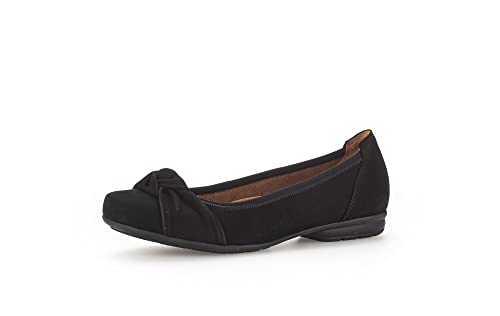 Gabor Damen Comfort Sport Geschlossene Ballerinas, Schwarz (Schwarz 47) von Gabor