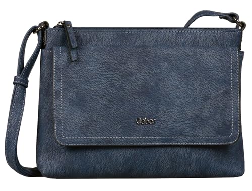 Gabor bags Dina Damen Umhängetasche Crossbody Bag Mittelgroß Blau von Gabor