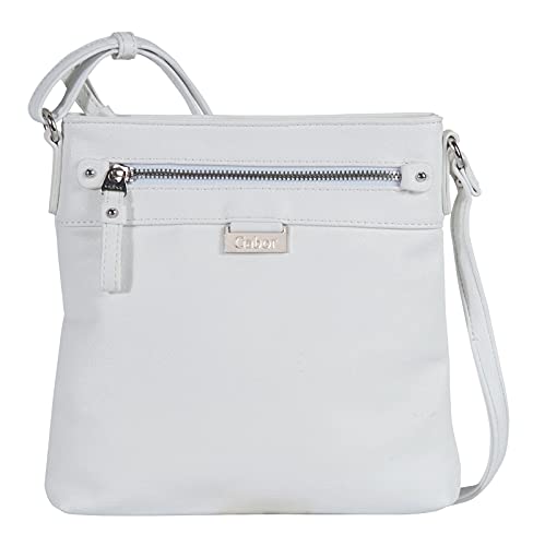 Gabor bags Ina Damen Umhängetasche Crossbody Bag Klein Weiß von Gabor