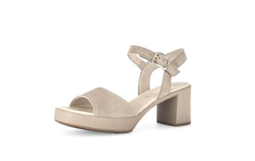 Gabor Damen Keilsandalen, Frauen Sandalen,Best Fitting,freizeitschuhe,offene schuhe,keilsandaletten,keilabsatz,wedge-heel,desert,37.5 EU / 4.5 UK von Gabor