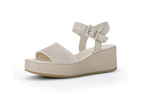 Gabor Damen Keilsandalen, Frauen Sandalen,Best Fitting,hoch,sommerschuhe,freizeitschuhe,offene schuhe,strandschuhe,desert,42 EU / 8 UK von Gabor