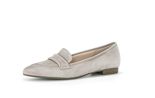 Gabor Damen Klassische Ballerinas, Frauen Flats,Ballet-Flats,Ballerinen,Pumps,Halbschuhe,Sommerschuhe,Slipper,Ausgehschuhe,Visone,37.5 EU / 4.5 UK von Gabor