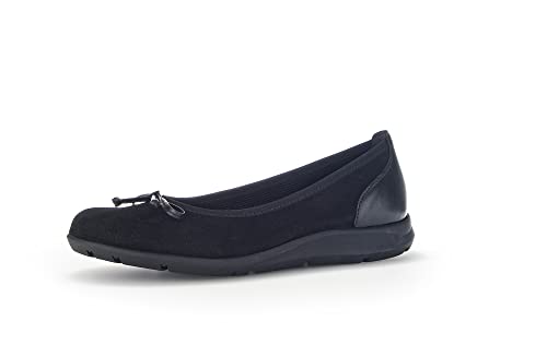 Gabor Damen Klassische Ballerinas, Frauen Flats,Best Fitting,Ballerina-Schuhe,Ballett-Schuhe,Ballet-Flats,Ausgehschuhe,schwarz,37 EU / 4 UK von Gabor