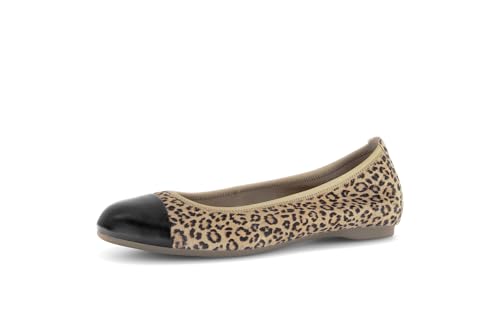 Gabor Damen Klassische Ballerinas, Frauen Flats,Best Fitting,klassisch elegant,Ballerinen,Pumps,Halbschuhe,Slipper,Natur/schwarz,40 EU / 6.5 UK Gabor Damen Klassische Ballerinas, Frauen Flats,Best Fitting,klassisch elegant,Ballerinen,Pumps,Halbschuhe,Slipper,Natur/schwarz,40 EU / 6.5 UK von Gabor