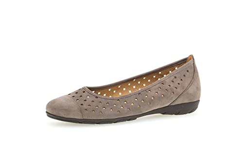 Gabor Damen Klassische Ballerinas, Frauen Flats,Halbschuhe,Sommerschuhe,Slipper,Ballerina-Schuhe,Ballett-Schuhe,Wallaby,37.5 EU / 4.5 UK von Gabor