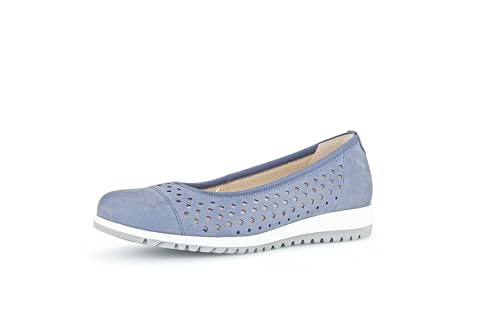 Gabor Damen Klassische Ballerinas, Frauen Flats,Moderate Mehrweite (G),Abendschuhe,Slip-ons,Freizeitschuhe,sportlich,Heaven,38.5 EU / 5.5 UK von Gabor