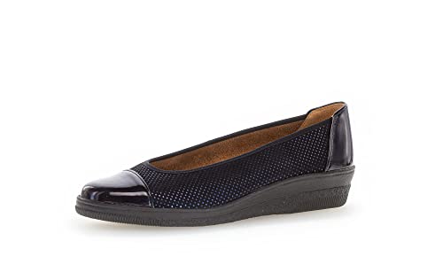 Gabor Damen Klassische Ballerinas, Frauen Flats,Moderate Mehrweite (G),Ballerinen,Pumps,Halbschuhe,Sommerschuhe,Slipper,Ocean,42.5 EU / 8.5 UK von Gabor