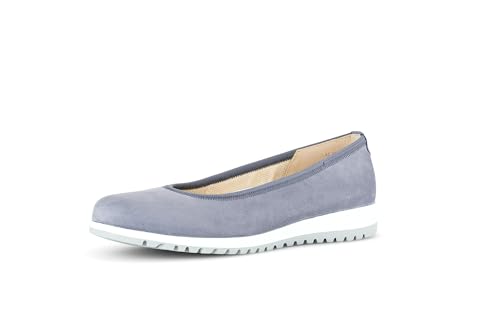 Gabor Damen Klassische Ballerinas, Frauen Flats,Moderate Mehrweite (G),Slip-ons,Freizeitschuhe,sportlich,Ballerinen,Pumps,Heaven,37 EU / 4 UK von Gabor