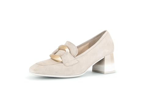 Gabor Damen Klassische Pumps, Frauen Absatzschuhe,Abendschuhe,Court Shoes,stöckelschuhe,Trachtenschuhe,Dirndl,Desert (Gold matt),38.5 EU / 5.5 UK von Gabor