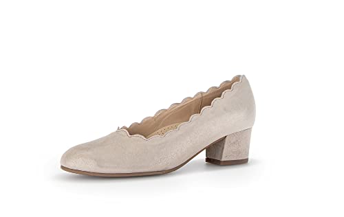 Gabor Damen Klassische Pumps, Frauen Absatzschuhe,Leichte Mehrweite (G),Ausgehschuhe,Abendschuhe,Court Shoes,Muschel (A.OBL),39 EU / 6 UK von Gabor