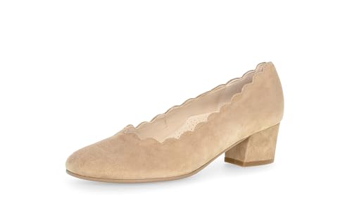 Gabor Damen Klassische Pumps, Frauen Absatzschuhe,Leichte Mehrweite (G),hochhackige Schuhe,stoeckelschuhe,Sand (A.OBL),35 EU / 2.5 UK von Gabor