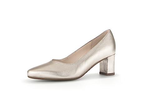 Gabor Damen Klassische Pumps, Frauen Absatzschuhe,Moderate Mehrweite (G),Businessschuhe,Office,elegant,high Heels,Heels,Puder,40 EU / 6.5 UK von Gabor