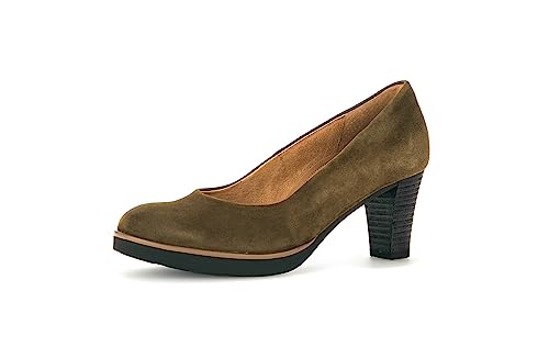 Gabor Damen Klassische Pumps, Frauen Absatzschuhe,Moderate Mehrweite (G),Court Shoes,stöckelschuhe,Businessschuhe,büro,Tundra,37.5 EU / 4.5 UK von Gabor