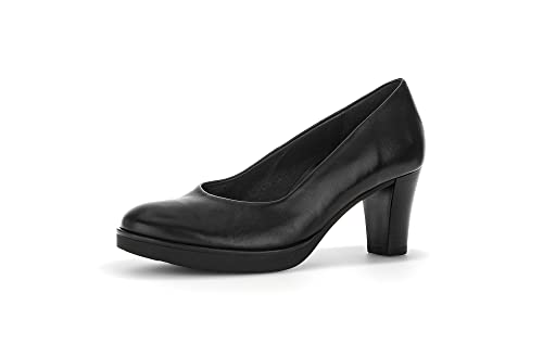 Gabor Damen Klassische Pumps, Frauen Absatzschuhe,Moderate Mehrweite (G),Office,elegant,high Heels,Heels,schwarz (S.s/s),40 EU / 6.5 UK von Gabor