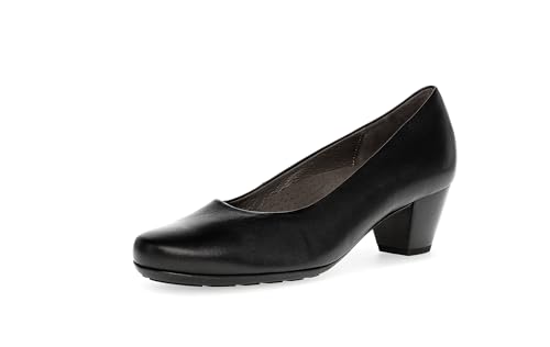 Gabor Damen Klassische Pumps | Frauen Absatzschuhe | Moderate Mehrweite (G) | elegant | high Heels | Heels | stoeckelschuhe | schwarz | 42 EU - 8 UK von Gabor