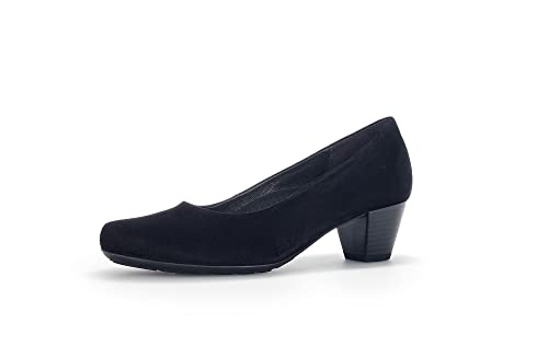 Gabor Damen Klassische Pumps, Frauen Absatzschuhe,Moderate Mehrweite (G),Abendschuhe,Court Shoes,stöckelschuhe,büro,schwarz,38 EU / 5 UK von Gabor