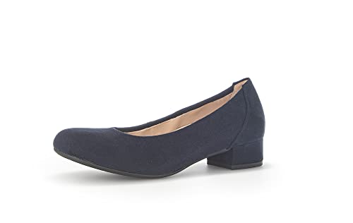 Gabor Damen Klassische Pumps, Frauen Absatzschuhe,Wechselfußbett,Moderate Mehrweite (G),stöckelschuhe,büro,River (A.OBL),38.5 EU / 5.5 UK von Gabor