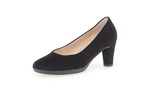Gabor Damen Klassische Pumps, Frauen Absatzschuhe,stöckelschuhe,Businessschuhe,büro,Office,elegant,high Heels,Heels,schwarz,42.5 EU / 8.5 UK von Gabor