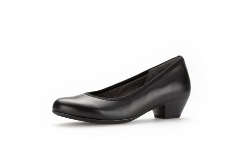 Gabor Damen Klassische Pumps, Frauen Absatzschuhe,Heels,hochhackige Schuhe,stoeckelschuhe,Ausgehschuhe,Abendschuhe,schwarz (fumo),37 EU / 4 UK von Gabor