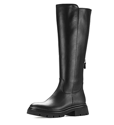 Gabor Damen Klassische Stiefel, Frauen Boots,Wechselfußbett,Best Fitting,uebergangsschuhe,lederstiefel,reißverschluss,schwarz,37 EU / 4 UK von Gabor