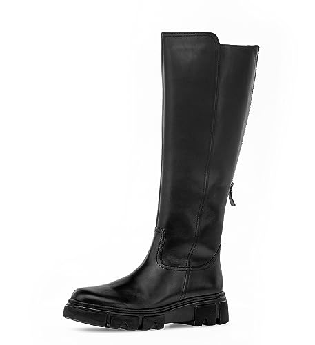 Gabor Damen Klassische Stiefel, Frauen Stiefel,Wechselfußbett,Best Fitting,langschaftstiefel,boots,winterstiefel,schwarz,42.5 EU / 8.5 UK von Gabor