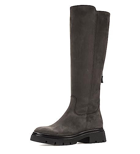 Gabor Damen Klassische Stiefel, Frauen Stiefel,Wechselfußbett,Best Fitting,langschaftstiefel,reißverschluss,pepper/schwarz,38 EU / 5 UK von Gabor