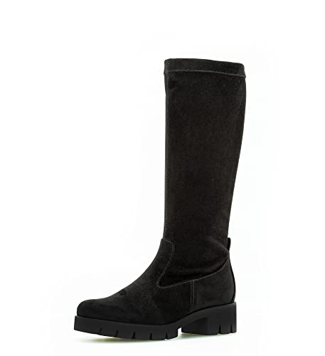 Gabor Damen Klassische Stiefel, Frauen Stiefel,Wechselfußbett,Best Fitting,reißverschluss,boots,winterstiefel,schwarz,44 EU / 9.5 UK von Gabor