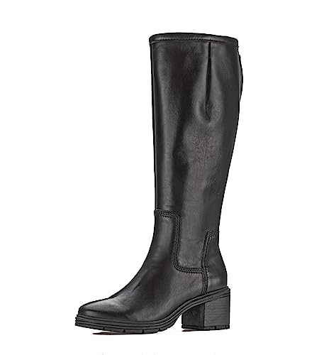 Gabor Damen Klassische Stiefel, Frauen Stiefel,Wechselfußbett,Moderate Mehrweite (G),uebergangsstiefel,schwarz (Micro),37.5 EU / 4.5 UK von Gabor