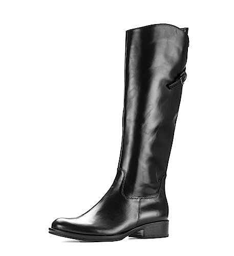 Gabor Damen Klassische Stiefel, Frauen Stiefel,Wechselfußbett,uebergangsschuhe,uebergangsstiefel,langstiefel,boots,schwarz,40.5 EU / 7 UK von Gabor