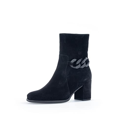 Gabor Damen Klassische Stiefeletten, Frauen Boots,Kurzstiefel,uebergangsschuhe,uebergangsstiefel,Boots,Bootee,schwarz (Uni),37.5 EU / 4.5 UK von Gabor