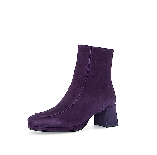 Gabor Damen Klassische Stiefeletten, Frauen Boots,Moderate Mehrweite (G),kurzstiefel,uebergangsschuhe,purple (Micro),40.5 EU / 7 UK von Gabor