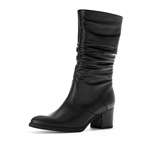 Gabor Damen Klassische Stiefeletten, Frauen Boots,Moderate Mehrweite (G),uebergangsschuhe,schwarz (Micro),37 EU / 4 UK von Gabor